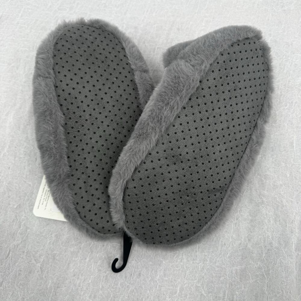 Northeast Outfitters Cozy Cabin Women's Fur Booties S/M Grey - Picture 6 of 6